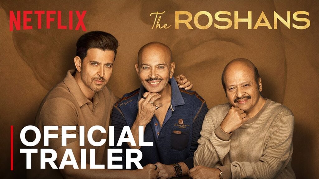 The Roshans (Netflix): Premiering on January 17th, this docu-series offers a glimpse into the lives and legacies of Bollywood's iconic Roshan family . Featuring Hrithik Roshan, Rakesh Roshan, and Rajesh Roshan, the series explores their contributions to Indian cinema and their journey through the world of films and music.