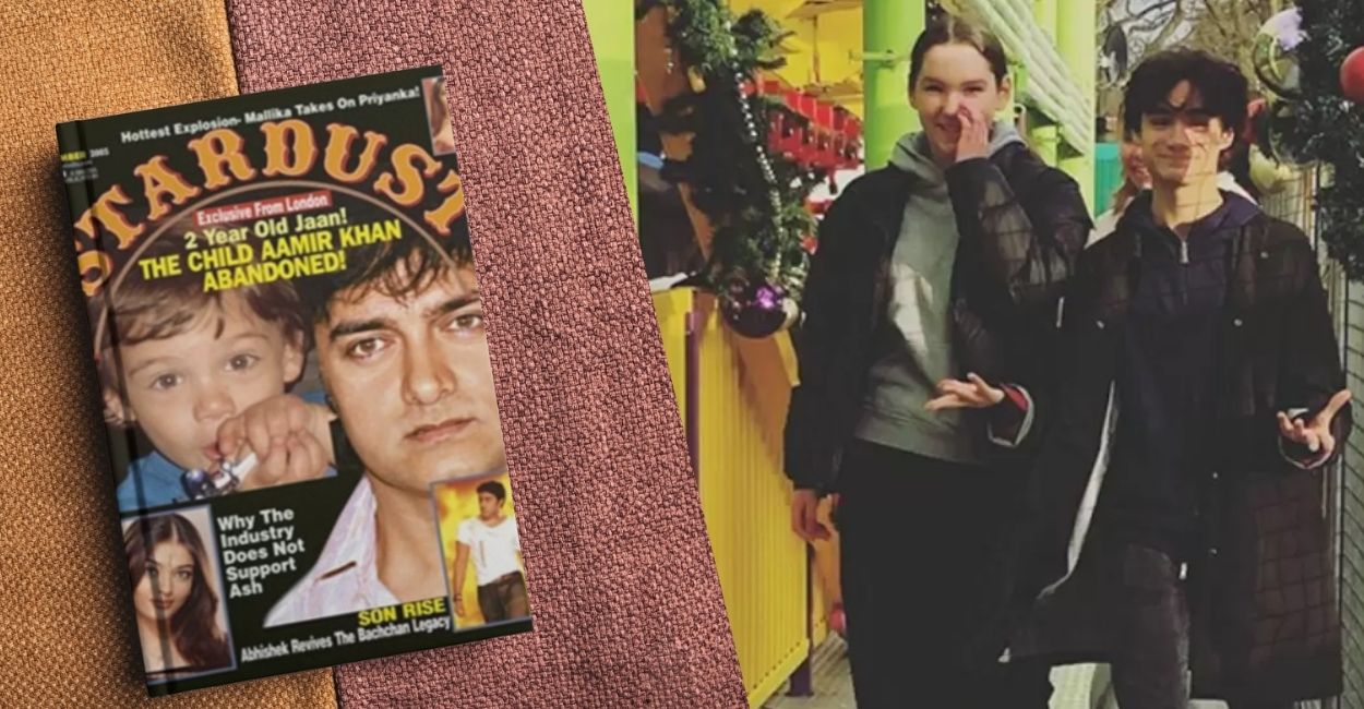 Buzz resurfaces about Aamir Khan’s rumored son Jaan with Jessica Hines. From Lagaan days to Stardust’s explosive cover story, here’s a look at the alleged live-in relationship, family impact, and hidden truths.